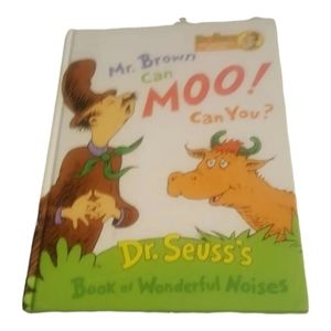 Dr Seuss Mr Brown Cow Can Moo! Can You? Kohl's Cares book (Read Description)